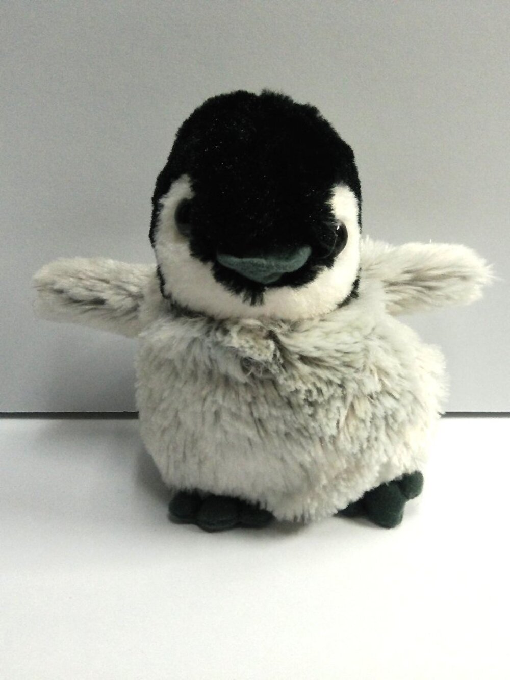 Mini Playful Penguin Chick by Wild Republic 6" H Gray, Black Cuddlekins Plush